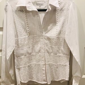 White button down shirt